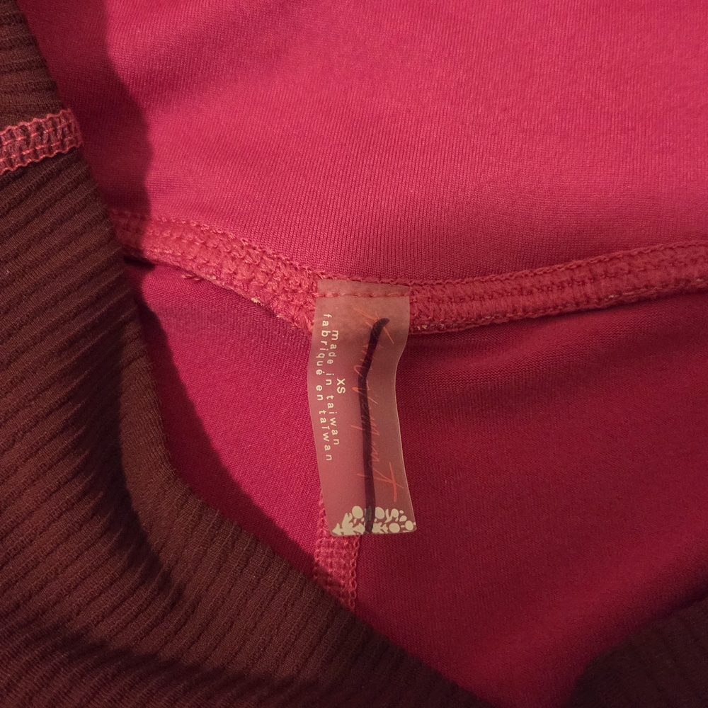 Free People Movement Hot Pink Workout Leggings - Picture 2 of 2